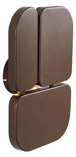 Lampada da parete di design bronzo a 3 luci - Planes