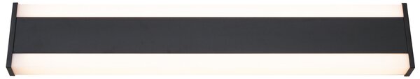 Lampada da parete moderna nera CCT 60cm incl. LED IP54 - Vanya