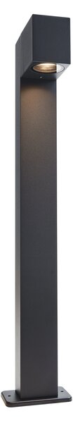 Lampada da esterno nera con picchetto e pressacavo 65cm presa inclusa IP44 - Baleno