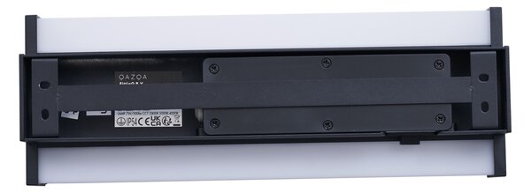 Lampada da parete moderna nera 30cm incl. LED CCT IP54 - Vanya