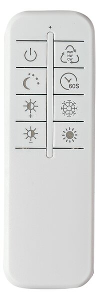 Plafoniera scandinava in legno 40 cm con LED dimmerabile - Pecker