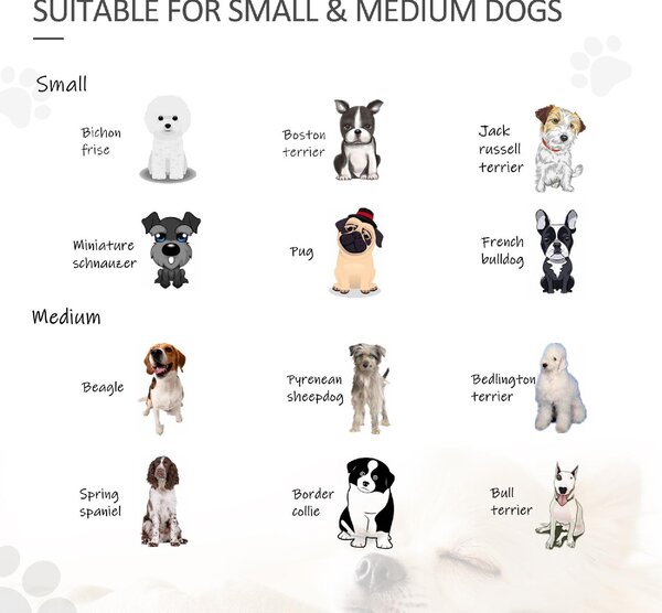 AllMyPets Cancelletto per Cani di Piccola/Media Taglia a 6 Pannelli Pieghevoli in Legno e Acciaio 432x36x70 cm colore Giallo - 118YL