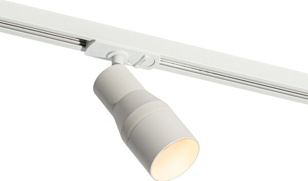 Sistema di illuminazione a binario moderno con 5 faretti bianco 1-Fase - Iconic Kohua