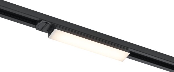 Lampada da soffitto moderna nera per sistema di illuminazione a binario monofase 5W 400 lm 2700-4000K - Iconic Tsiri