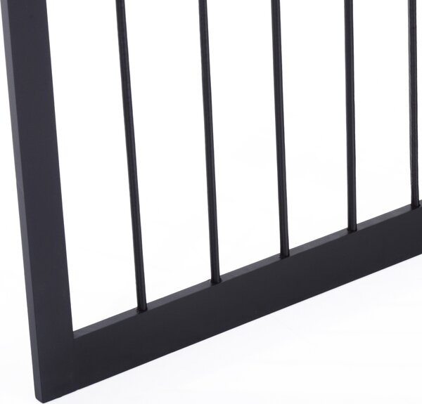 AllMyPets Cancelletto per Cani e Animali Domestici a 3 Sezioni Divisorio di Sicurezza Pieghevole 160x1.2x76cm - 39D0
