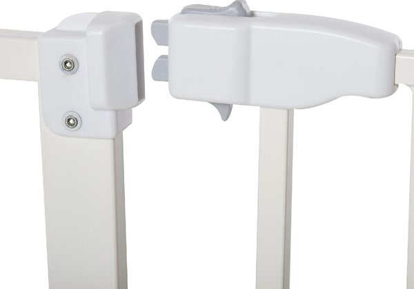 AllMyPets Cancelletto per Cani Estensibile con Montaggio a Pressione e Chiusura Automatica Altezza 76.2 cm colore Bianco - 99A477F