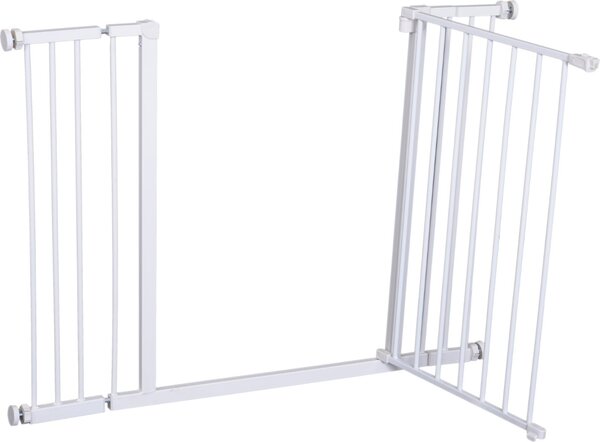 AllMyPets Cancelletto per Cani Estensibile da 72-107cm Montaggio a Pressione - D5655D