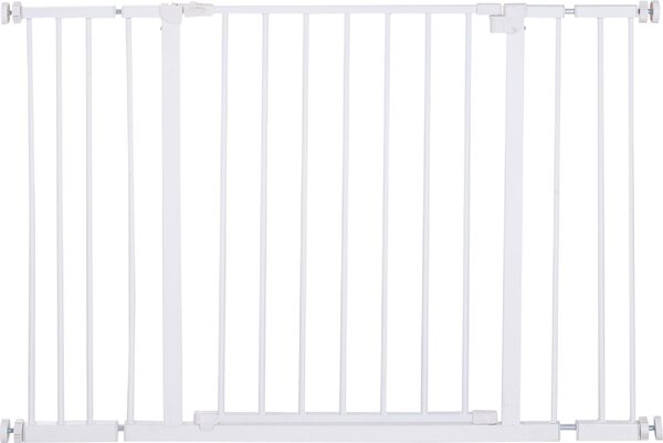 AllMyPets Cancelletto per Cani Estensibile da 72-107cm Montaggio a Pressione - D5655D