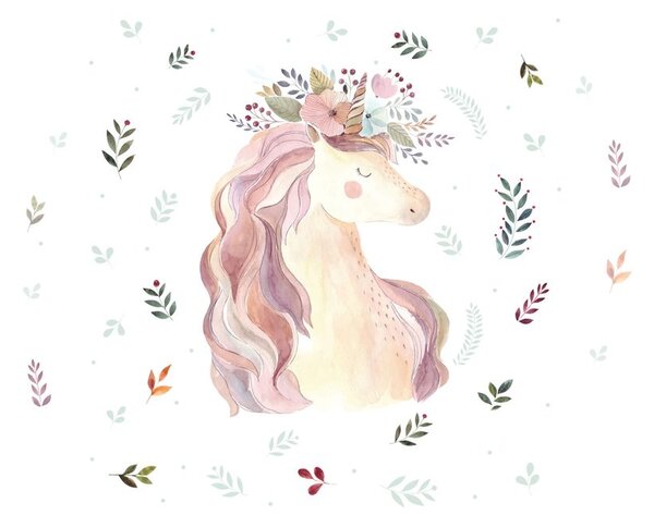 Stampa su tela – Unicorno magico