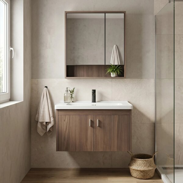 Set di mobili da bagno con lavabo Arvo DB66-70 70CM