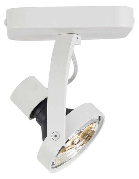 Faretto da soffitto di design bianco GU10 70mm ruotabile e inclinabile - Vo