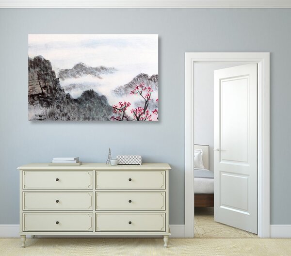 Quadro su tela – Pittura tradizionale cinese di paesaggio