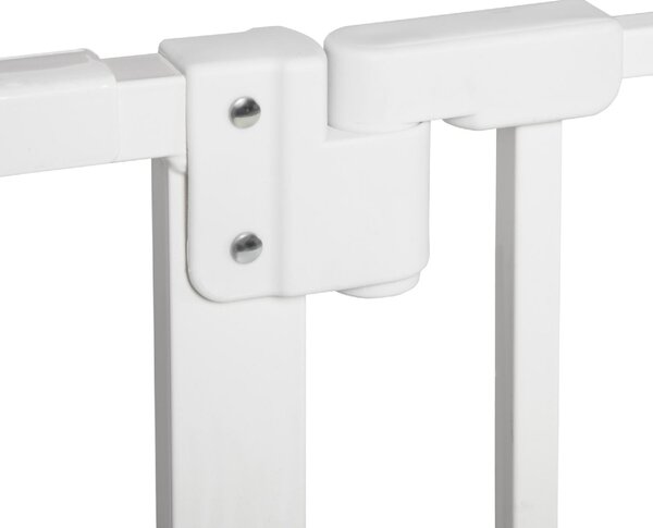 AllMyPets Cancellino per Cani a 3 Estensioni con Larghezza Regolabile 74-148 cm e Chiusura Automatica colore Bianco - WTA478F