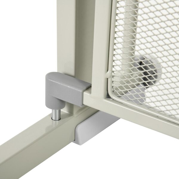 AllMyPets Cancellino per Cani Estensibile a Pressione con Chiusura Automatica 75-103x76 cm colore Grigio - GYA480F