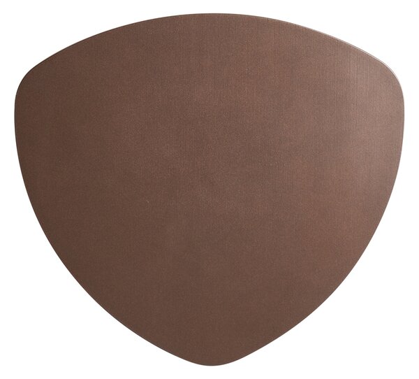 Lampada da parete di design bronzo organico 32cm 2 luci - Pulley