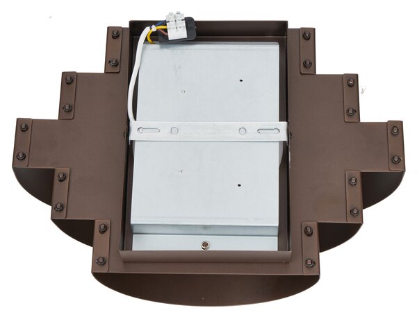 Applique moderna bronzo con LED dimmerabile a 3 livelli - Lines