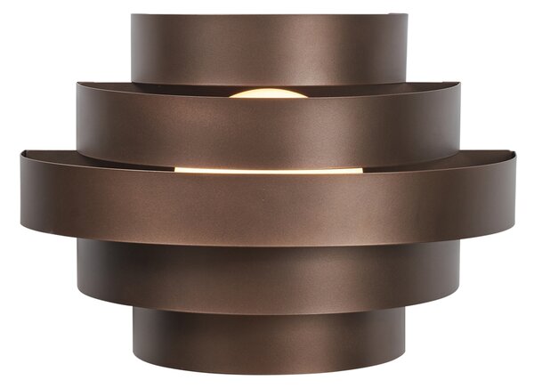 Applique moderna bronzo con LED dimmerabile a 3 livelli - Lines
