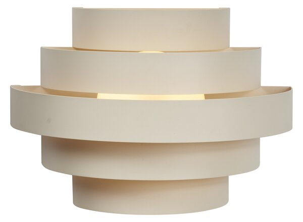 Lampada da parete moderna beige con LED dimmerabile a 3 livelli - Lines