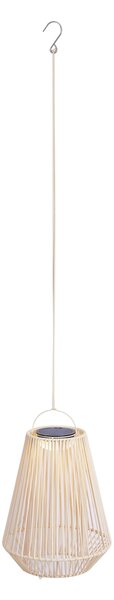 Lampada da tavolo bohémien beige con LED dimmerabile a 3 livelli IP54 ricaricabile a energia solare - Duca