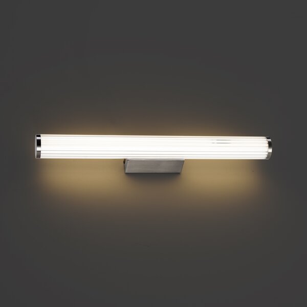 Lampada da parete retrò color canna di fucile 60,4 cm incl. LED IP44 - Coco