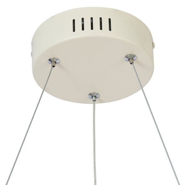 Lampada a sospensione scandinava beige 72 cm con LED dimmerabile a 3 livelli - Circuit