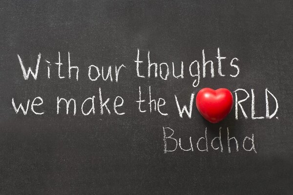 Quadro su tela – Citazione di Buddha