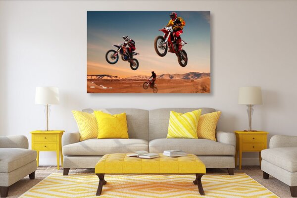 Quadro su tela – Per motociclisti