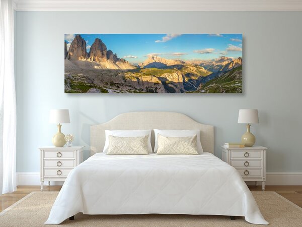 Quadro su tela – Vista spettacolare dalle montagne