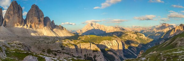 Quadro su tela – Vista spettacolare dalle montagne