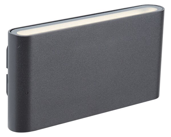 Lampada da parete nera magnetica con LED ricaricabile - Batt
