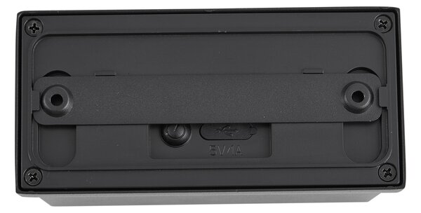 Lampada da parete nera magnetica con LED ricaricabile - Baleno