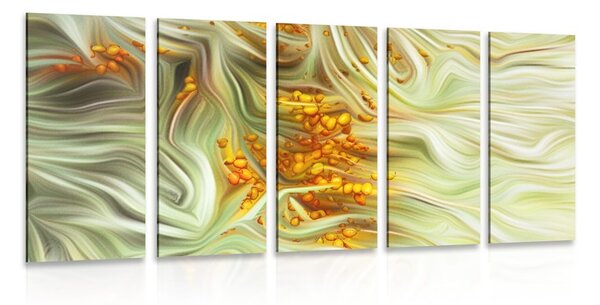 Quadri 5 pezzi – Olivello spinoso