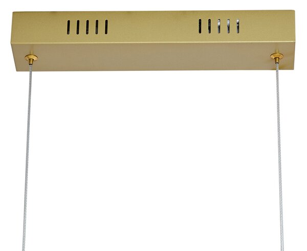 Lampada a sospensione di design oro rettangolare dimmerabile a 3 livelli - Krisscross