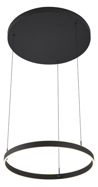 Lampada a sospensione di design nera dimmerabile a 3 livelli - Titmus