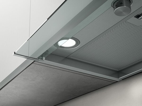 Elica Cappa Aspirante Incasso Larghezza 75 cm Profondit 31 cm Classe A colore Inox Nero - BOXIN LX/IX/A/75