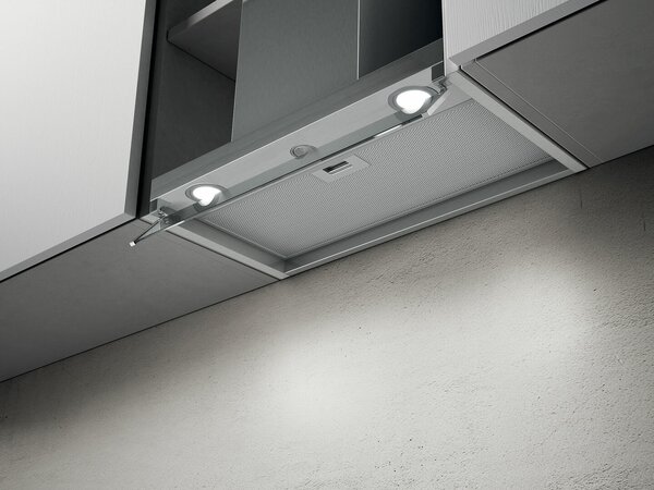 Elica Cappa Aspirante Incasso Larghezza 75 cm Profondit 31 cm Classe A colore Inox Nero - BOXIN LX/IX/A/75