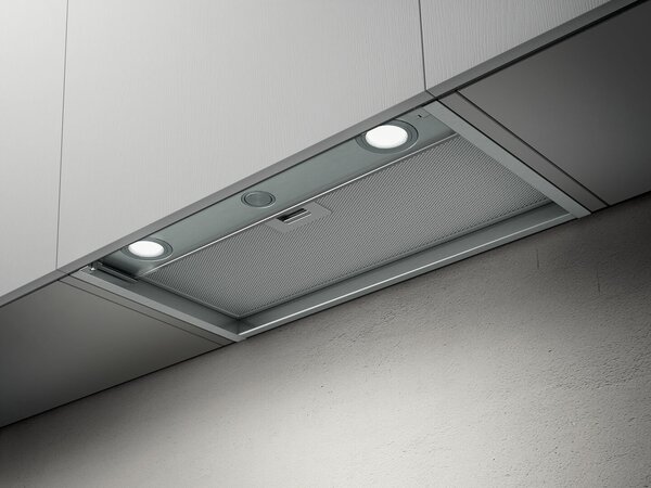 Elica Cappa Aspirante Incasso Larghezza 75 cm Profondit 31 cm Classe A colore Inox Nero - BOXIN LX/IX/A/75