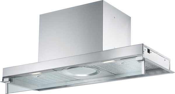 Franke Cappa Cucina Aspirante / Filtrante Sottopensile Incasso Larghezza 90 cm Profondit 36 cm colore Acciaio Inox - 305.0504.066 ATMOS 904