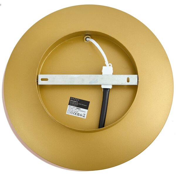 Lampada da parete moderna rame 34,5 cm 2 luci - Sunrise
