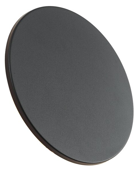 Lampada da parete per esterni nera con LED incluso IP54 - Soleil