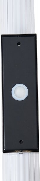 Lampada da parete retrò color canna di fucile 80,4 cm incl. LED IP44 - Coco