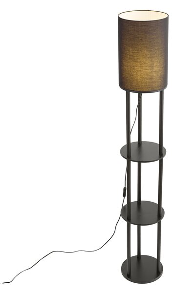 Lampada da terra moderna nera - Stojon