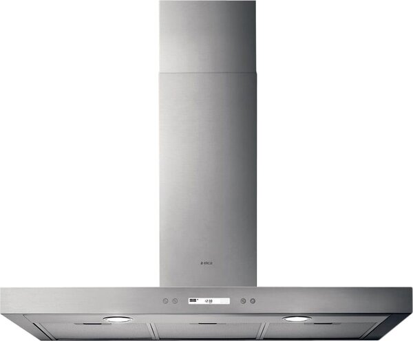 Elica Cappa Cucina Aspirante a Parete Larghezza 120 cm Profondit 45 cm colore Acciaio - PRF0100242 SPOT PLUS IX/A/120