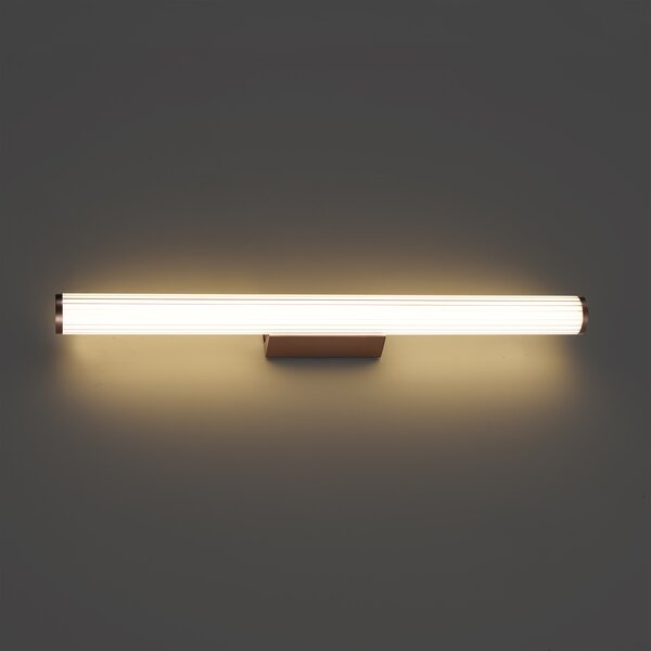 Lampada da parete retrò bronzo 80,4 cm incl. LED IP44 - Coco