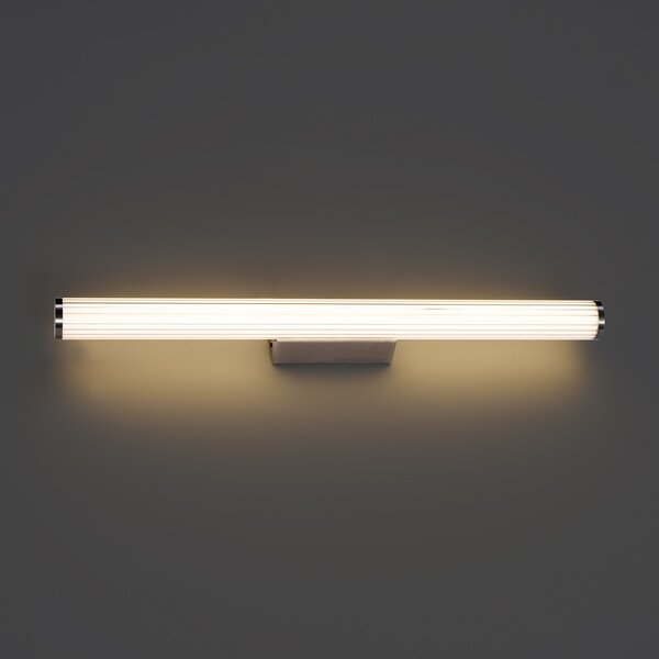 Lampada da parete retrò color canna di fucile 80,4 cm incl. LED IP44 - Coco