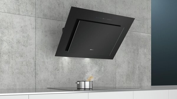 Siemens Cappa Cucina Aspirante a Parete Larghezza 120 cm Profondit 89 cm Classe A+ colore Nero - LC98KLV60