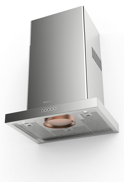 Faber Cappa Cucina Aspirante a Parete Larghezza 60 cm Classe A colore Acciaio Inox - 325.0482.910 LUFT X A60