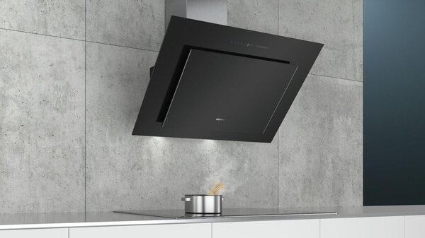 Siemens Cappa Cucina Aspirante a Parete Larghezza 120 cm Profondit 89 cm Classe A+ colore Nero - LC98KLV60