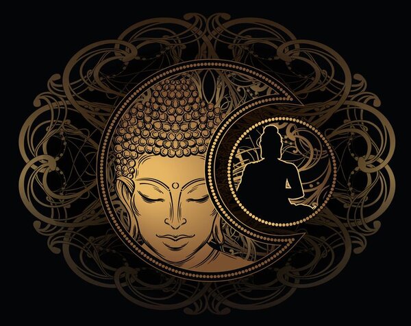 Stampa su tela – Forza armonica del Buddha
