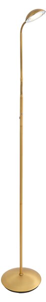Lampada da terra moderna bronzo con LED dimmerabile a 3 livelli ricaricabile - Waldorf